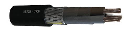 tec con Skipskabel yozc 250v skjermet atwin 1x4x0,75
