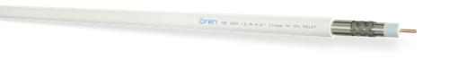 laatuantenni Antennikaabel valge 100m al112 tsa 6.6mm 19db eca