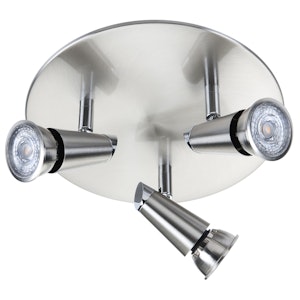 sg armaturen Con rondell b.stål 3x6w