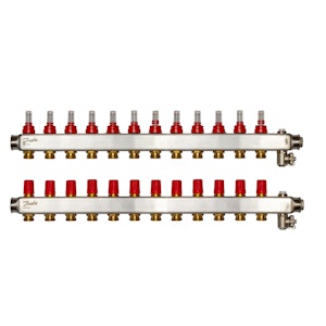 danfoss Rsv kollektor rotameetriga ssm-f, 12 kontuuri