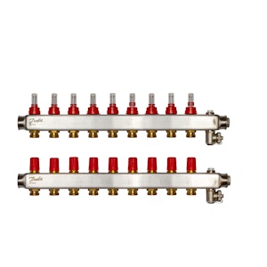 danfoss Rsv kollektor rotameetriga ssm-f, 9 kontuuri