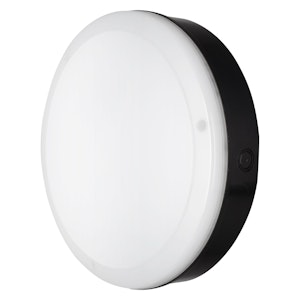 ledvance Pinta-asennusvalaisin bulkhead sf blkh 10w/3000k em bk ip65