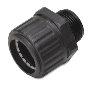 dietzel univolt Plastkõri läbiviik sgl 16mm must hf uv ip65