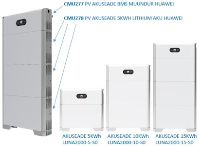 huawei Pv akuseade luna2000 5kwh aku huawei