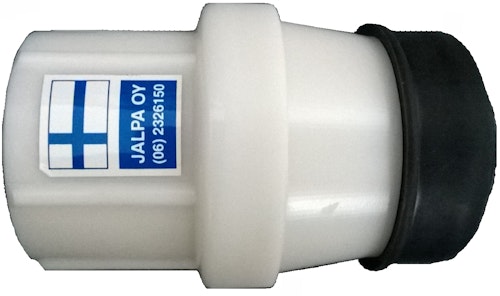 jalpa Kulmaventtiilin sivulii. jalpa 40mm - 1 1/2"sk sivuliitin