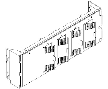 eaton Iso-skinneavdekning b 3x1m 220e3208 iso-skinneavdekn