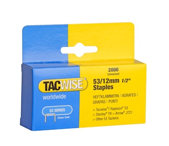 tacwise Püstoliklambrid 53/12mm