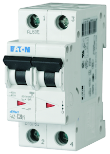 eaton Elementautomat 50a 2p/c faz-c50/2