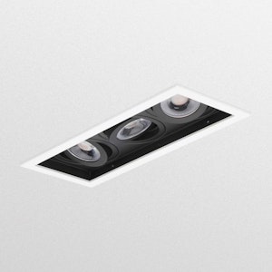 philips Upotuskehys coreline gridlight rs143z cfrm grid 1x3 wh