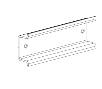 eaton Din-skinne l=100mm 220e4350 din-skinne l=100
