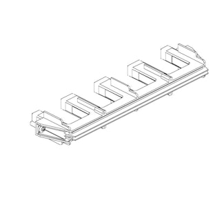 eaton Skinneholder m/2 stålkanter 220c1002 skinneholder m/2
