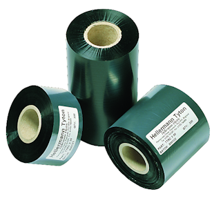 hellermann Tipsfolie 100mm ttrc+x100mm bk rull a 300m