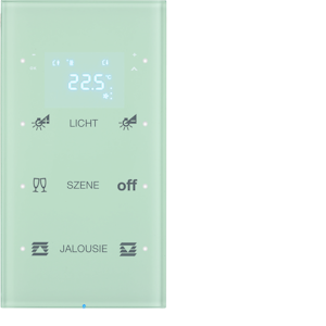 hager Painike knx hager 3os term+led-n. op. lasi val