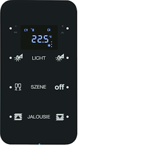 hager Painike knx hager 3os term+led-n. op. lasi mus