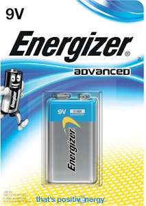 energizer Batteri alkaliskt advanced 9v/522 1p