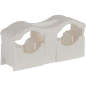 veslok Putkipidin 2-os muovi veslok 12-22mm valk 6kpl pss
