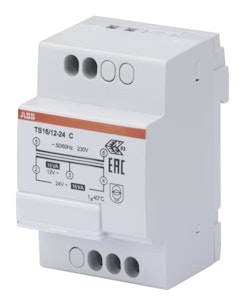 abb Suojajännitemuuntaja abb 230/12-24vac selv 16va