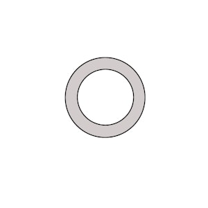 melbye Tub dbs 1x14/10mm grå .