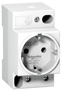 schneider Pistikupesa din-latile ipc 2p+e 16a 250v schuko