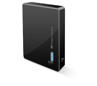 gpbm nordic Powerbank, 12000 mah, sort
