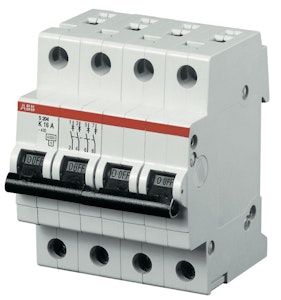 abb Dvärgbrytare 4-pol s203m-c16