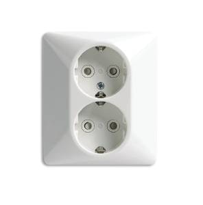 abb Stikk dobbel 100 pakn innf.m/j og hurtigklemmer jussi