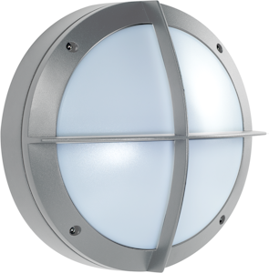 unilamp Retina cross led 12w ip65 sølv 3109410 unilamp