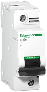 schneider electric Dvärgbrytare c120n 1p c1 25 a