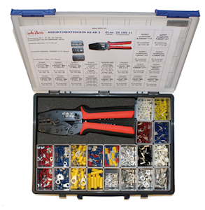 abiko Assortiment m/kabelsko-endehyl as ab-3