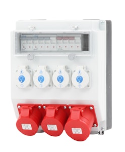 el-bjørn Kombiboks-veggs.32a 400v 00124 1570752 el-bjørn as