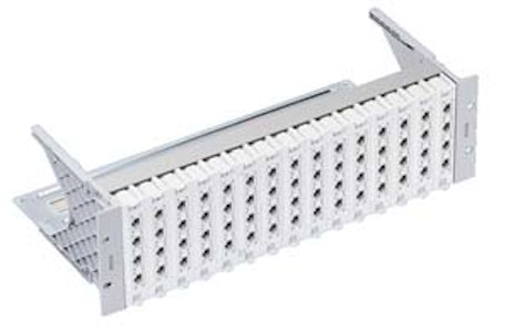 reichle & de-massari Patchpanel kat5e 60xrj45/u 3u r&m freenet