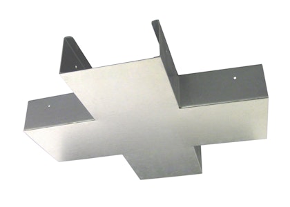 elis X-avgrening hvit mp-489v 600mm 1353127 elis elektro as