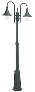 norlys Firenze 820 sort stolpelampe / utelampe