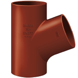 pipegap Dn 100 x 100 ma grenrør - 70° a701010 pipegap