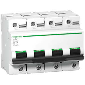 schneider electric Dvärbrytare c120n 4p c125a