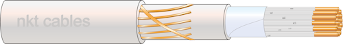 nkt Eqfr 19x1,5 t500 halogenfri styrkabel 300/500v