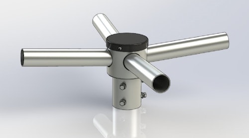 varmförzinkning Armaturkrona 60 4 arm .