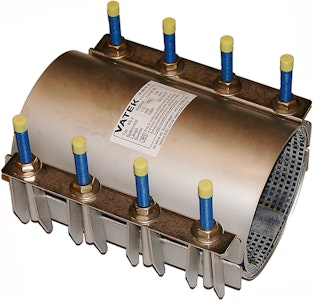 ulefos Rep.muff rs2 376-396 mm dubbelband l=500 rf