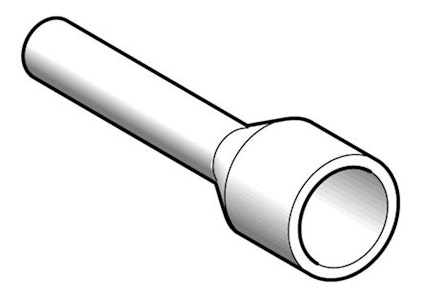 schneider Endehylse 1,5mm2 m/plastkrave az5ce015