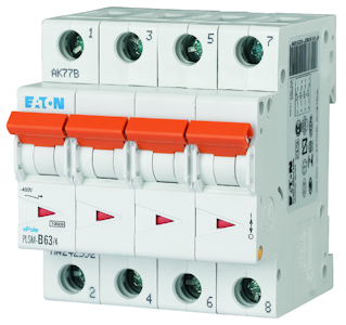 eaton Elementautomat 63a 4p/c plsm-c63/4-mw