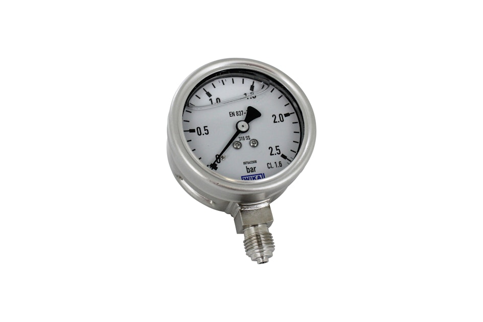 WIKA PRESSURE GAUGE 233.50.63.2,5 BAR LM G1/4B Pressure Gauges Onninen