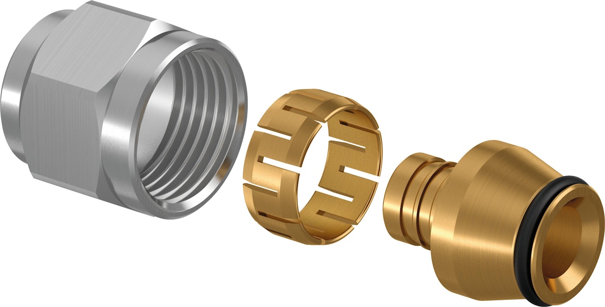 UPONOR COMPRES. FITTING UPONOR 16x1/2 FPLX DR FT Pex Fittings For