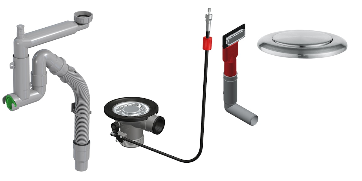 FRANKE ACCESSORIES KITCHEN SINKS WASTE KIT SET FOR BOX 1 Kitchen And