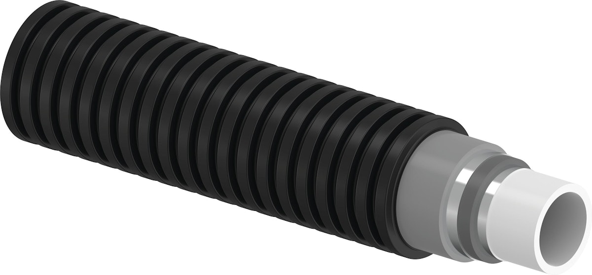 UPONOR VARMVATTENRÖR THERMO 90x8,2/175mm VIP SINGLE | Isolerade ...