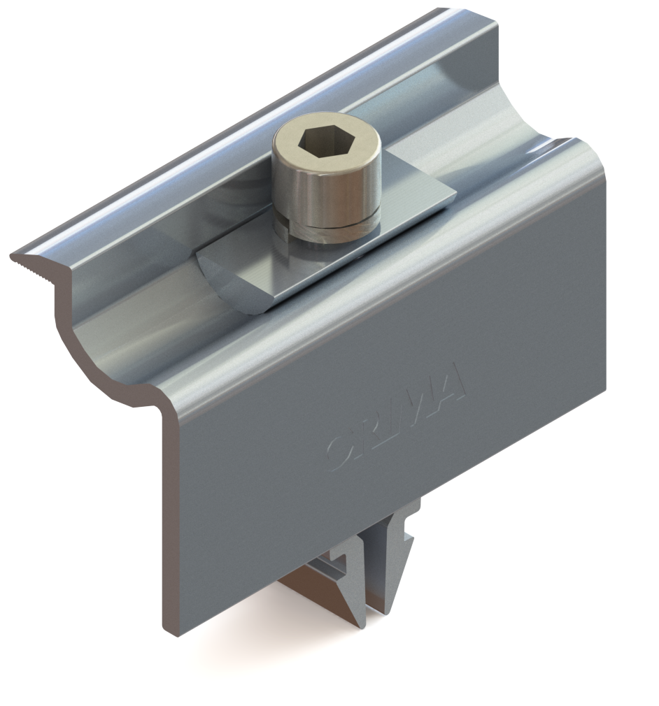 ORIMA PV LATERAL BRACKET ORIMA EASY RAIL 30-40MM SILVER 8PCS | Photovoltaic  Mounting Systems | Onninen