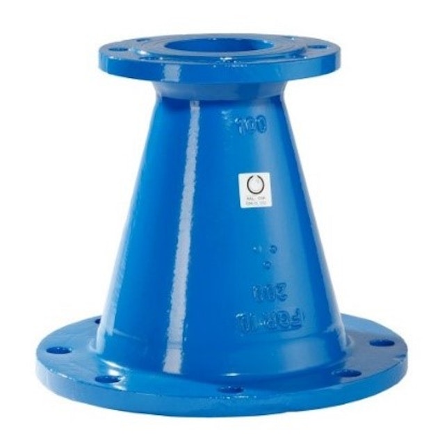 KEULAHUTTE DOUBLE FLANGED TAPER FFR DN300/200 PN10 Mechanical Joints