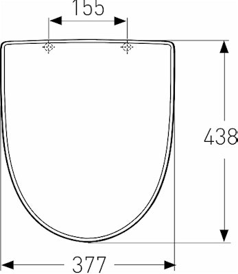 ido Wc-istuinkansi ido 9117001001 glow valk. vakio
