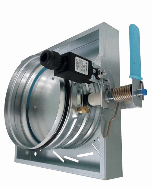 HALTON FIRE DAMPER MANUAL HALTON FDI200,72C+LIMIT SWITCH(EI60) Fire