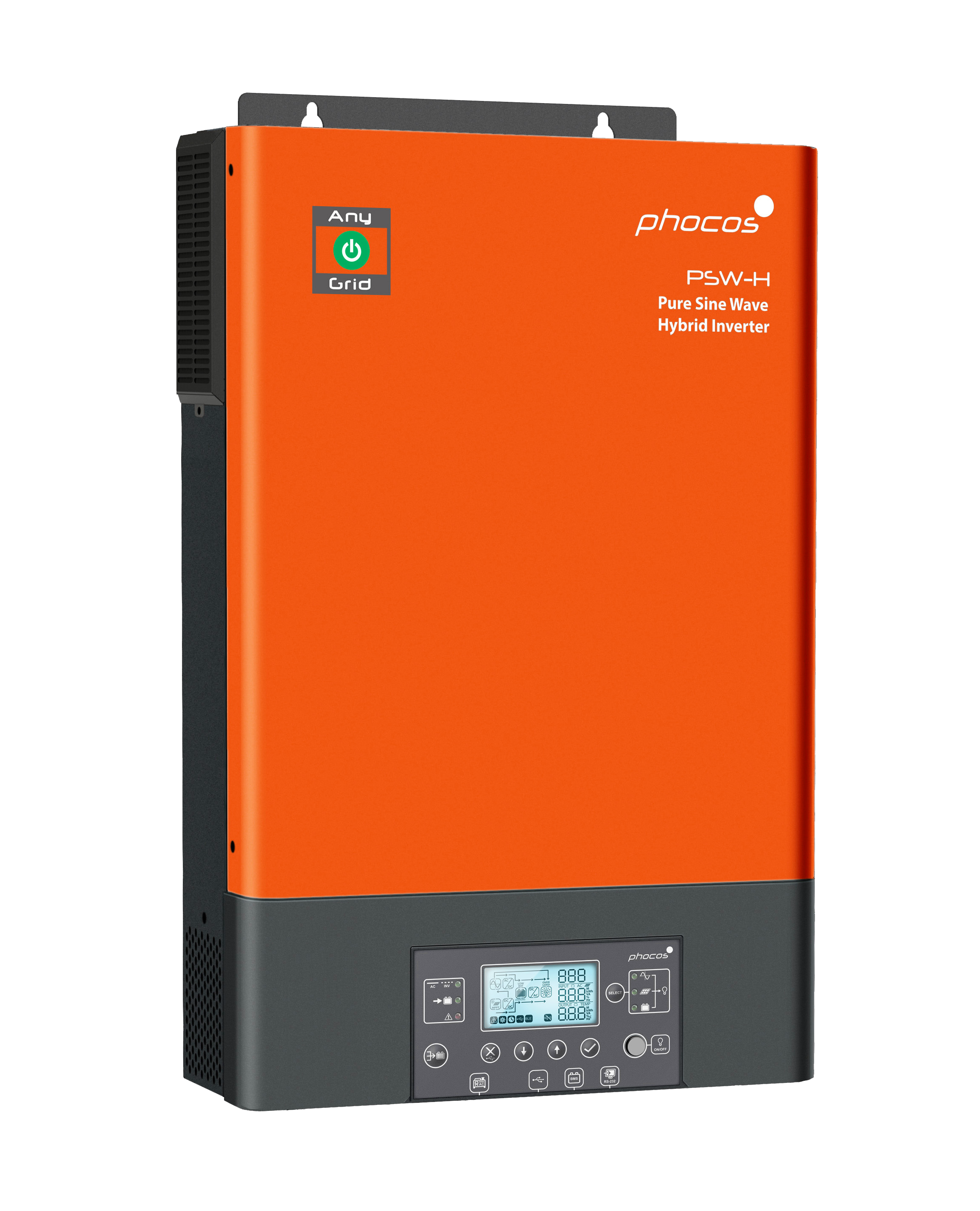 Phocos Pv Offgrid Phocos Psw H 5kw 230 48v Hybrid Photovoltaic Inverters And Batteries Onninen