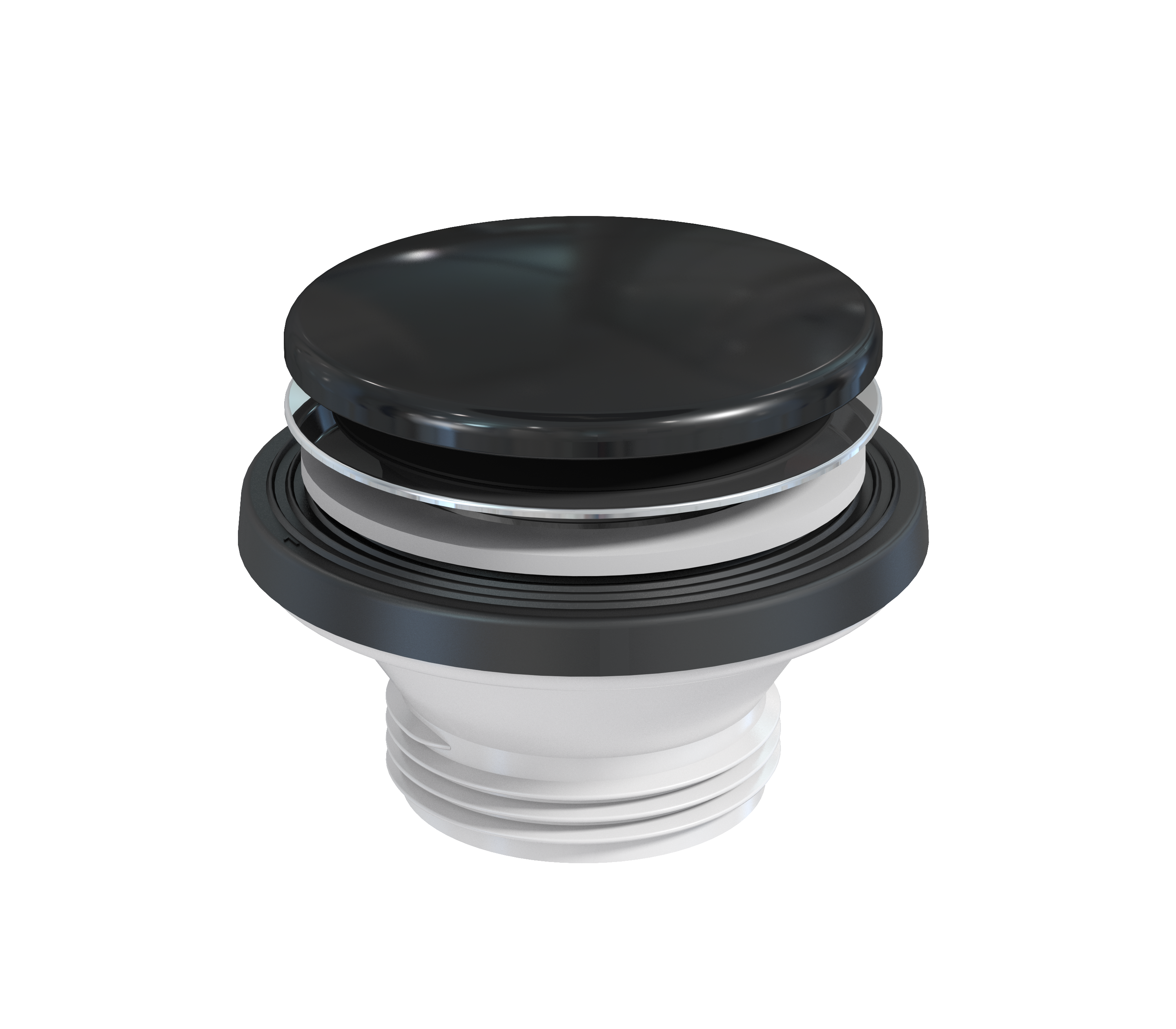 PREVEX PLUG FOR WASHBASIN PREVEX POP-UP 63mm 1 1/4 MATT BLACK | Washbasin  Traps And Accessories | Onninen